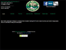 Tablet Screenshot of bearcreeklandscapes.com